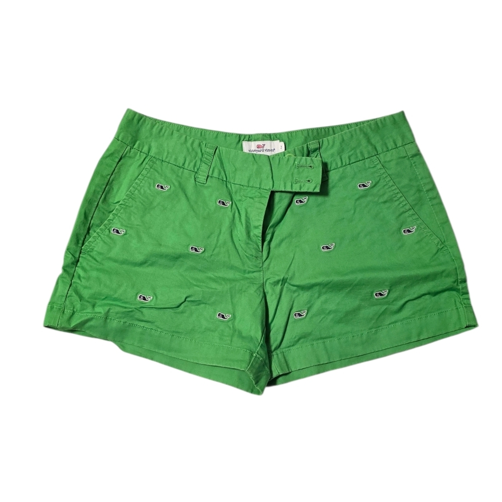 Vineyard Vines Bright Green Women's Cargo Shorts